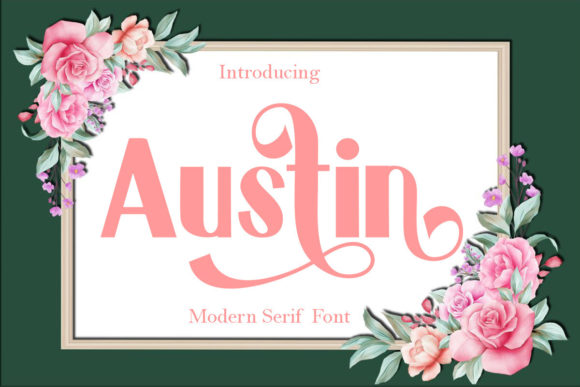Austin: The Bold Display Font for Modern Design