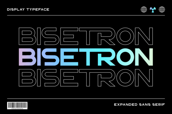 Bisetron: A Bold, Robotic Font for Modern Design