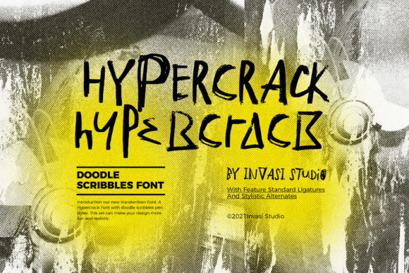 Hypercrack: A Display Font for Bold Visual Impact