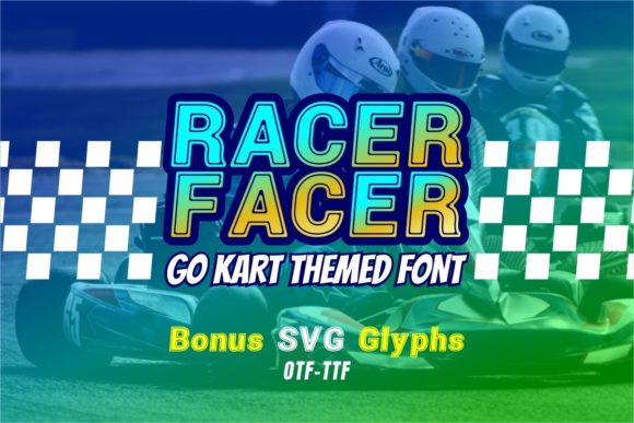 Racer Facer: A Display Font Built for Speed