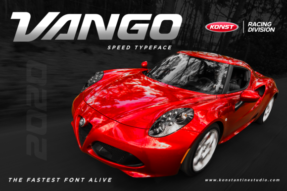Vango: The Bold Display Font for Dynamic Visuals